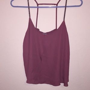 Sparkly tank crop top